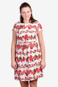 Vintage 1950 floral dress