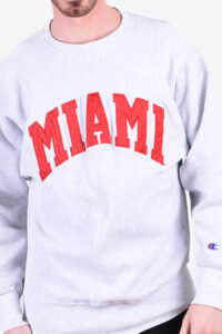 Champion Reverse Weave Miami Sweatshirt | Size L - Brick Vintage