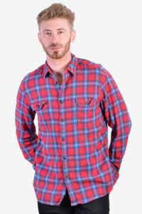 Vintage plaid flannel shirt