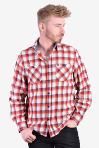 Vintage check flannel shirt