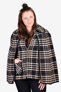 Vintage 1960's Welsh Woollens cape