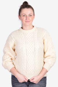 Women's vintage Aran jumper