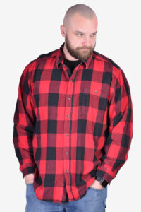 Vintage check flannel shirt