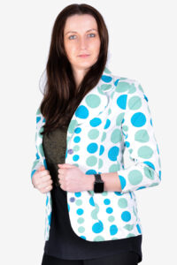 Vintage polka dot jacket