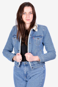 Vintage Levi's Sherpa denim jacket