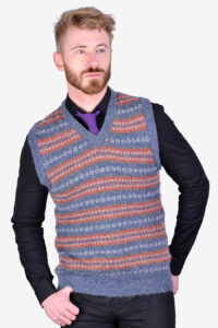 Vintage fair isle tank top