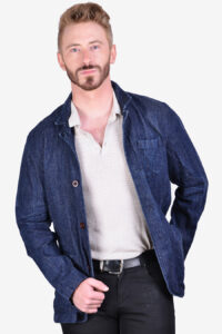 Vintage denim work jacket