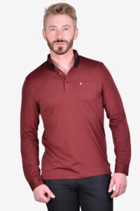 Vintage Gabicci long sleeved polo shirt