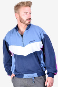 Vintage Adidas quarter zip sweatshirt