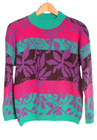 Vintage floral jumper