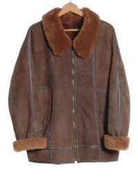 Vintage B3 type sheepskin flight jacket