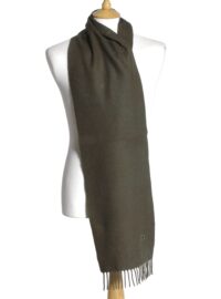 Vintage Burberry green scarf