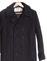 Vintage Schott U.S 740N Pea Coat Jacket | Size XS