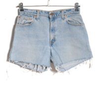 Vintage Levi's high waisted denim shorts