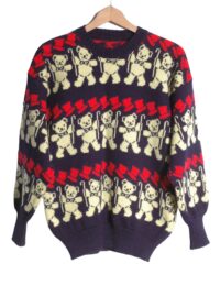 Vintage teddy bear jumper