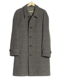 Vintage Dunn & Co Harris Tweed Coat | Size L - Brick Vintage