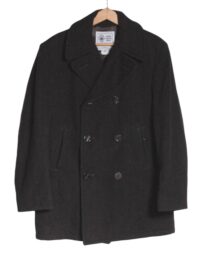 Vintage black pea coat
