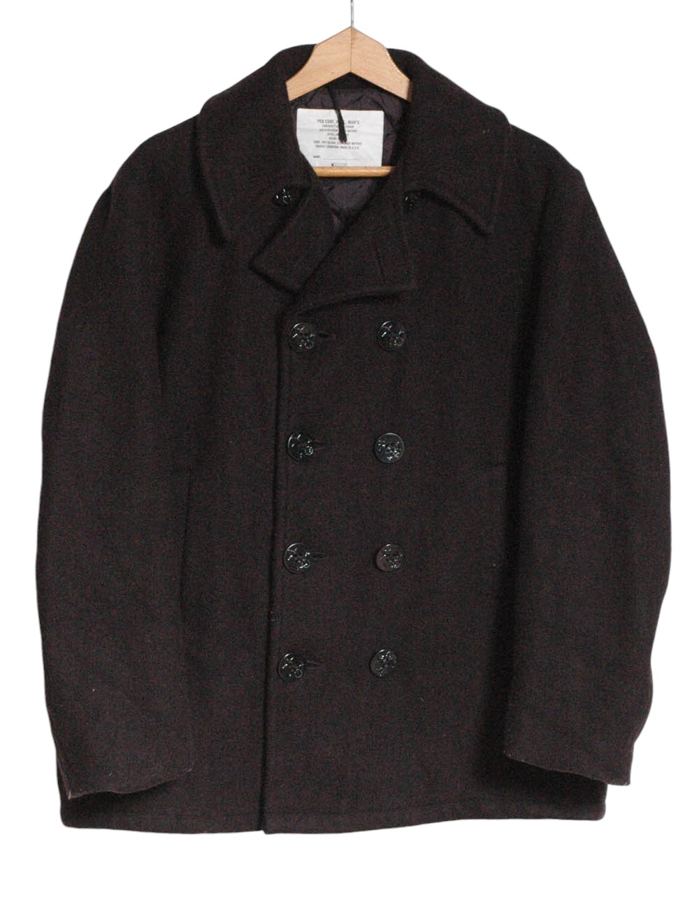 Manteau Vintage Silver Hill Peacoat Laine Fille Taille 14 - Occasion Très Bon état