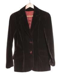 Vintage 1970's brown velvet jacket