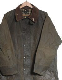 Vintage Barbour Border Wax Jacket | Size L - Brick Vintage