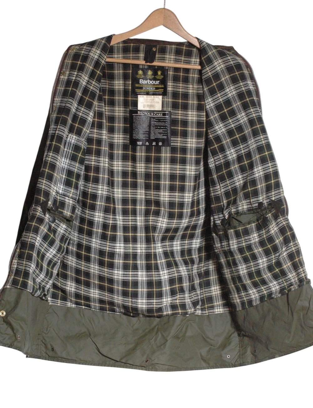Vintage Barbour Border A200 Wax Jacket | Size L