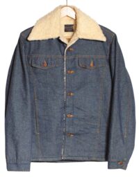 Vintage Roebucks sherpa denim jacket