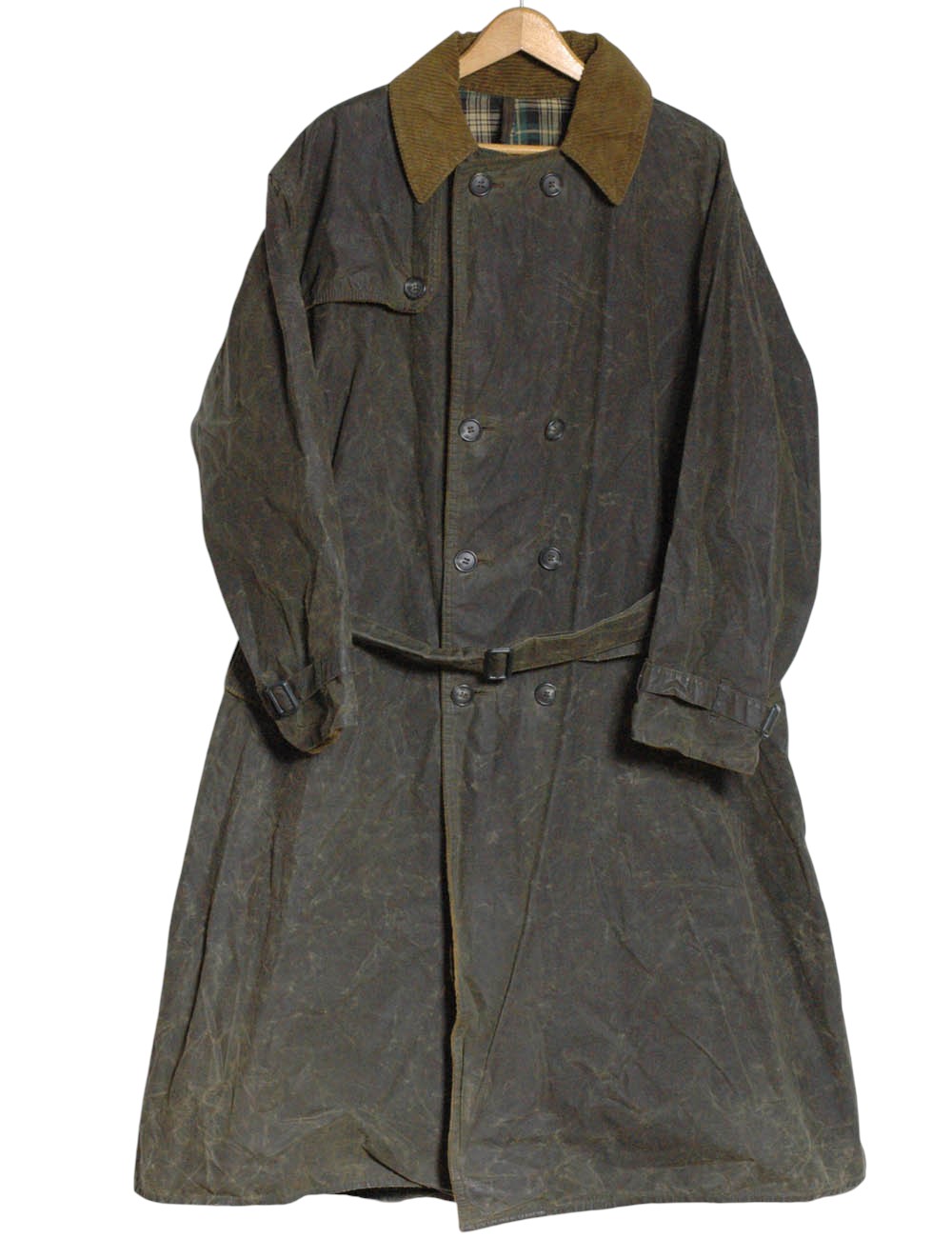 Vintage Barbour A600 Wax Trench Coat | Size L