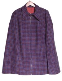 Vintage 1960's wool cape