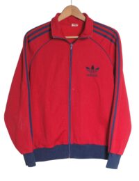 Vintage Adidas Europa red track jacket