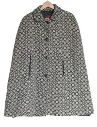 Vintage Welsh Woollens maxi cape
