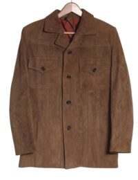 Vintage 1970's brown suede jacket