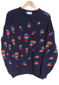 Vintage hot air balloon jumper