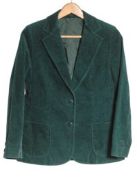 Women's St Michael green corduroy jacket