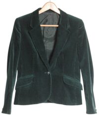 Vintage women's green corduroy jacket