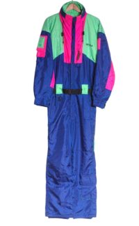 Vintage 1980s men's ski suit