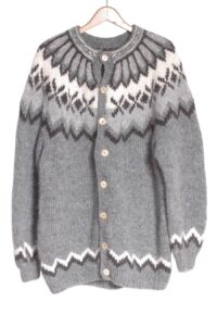 Vintage Icelandic style cardigan