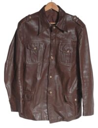 Vintage 1970s leather jacket