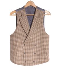 Vintage wool cashmere waistcoat