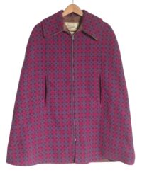 Vintage 1960s Dillad Coracle cape
