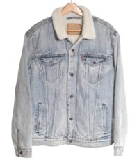 Vintage Levi's denim sherpa jacket