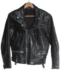 Vintage leather perfecto biker jacket